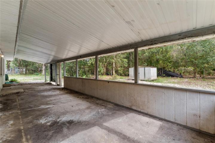 BACK COVERED PORCH
