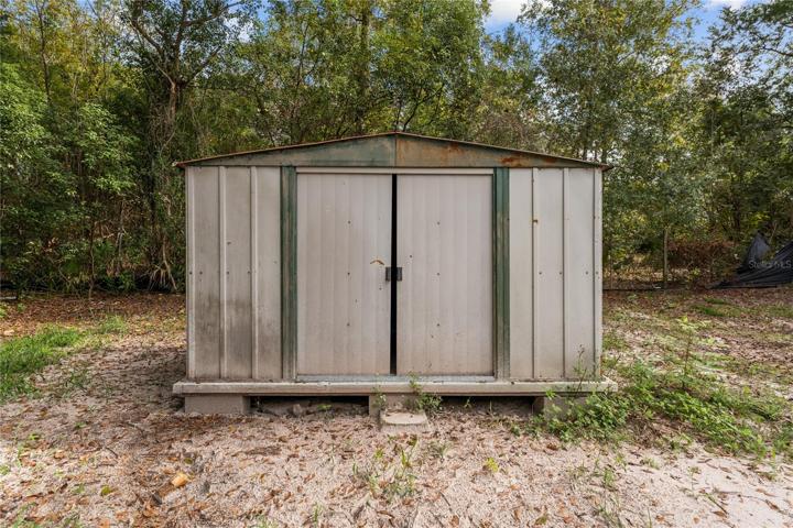 STORAGE SHED