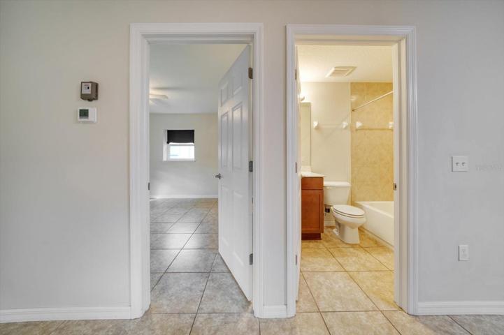 View of second bedroom and Jack-and-Jill Bathroom entries