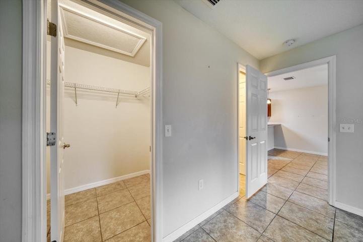 Second Bedroom Walk-in closet