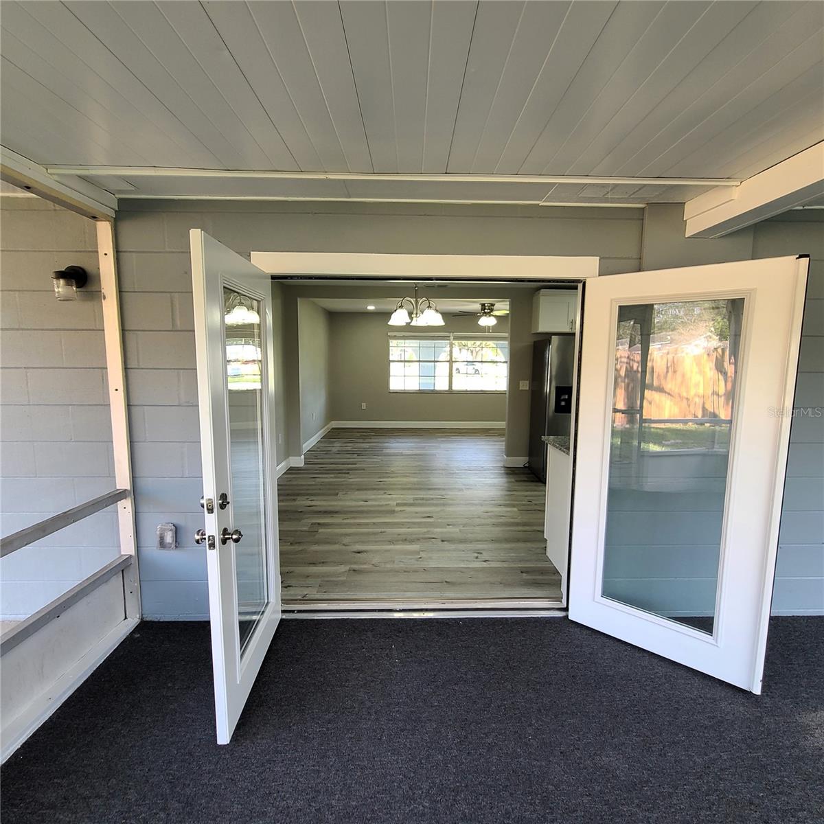 Back Porch French doors