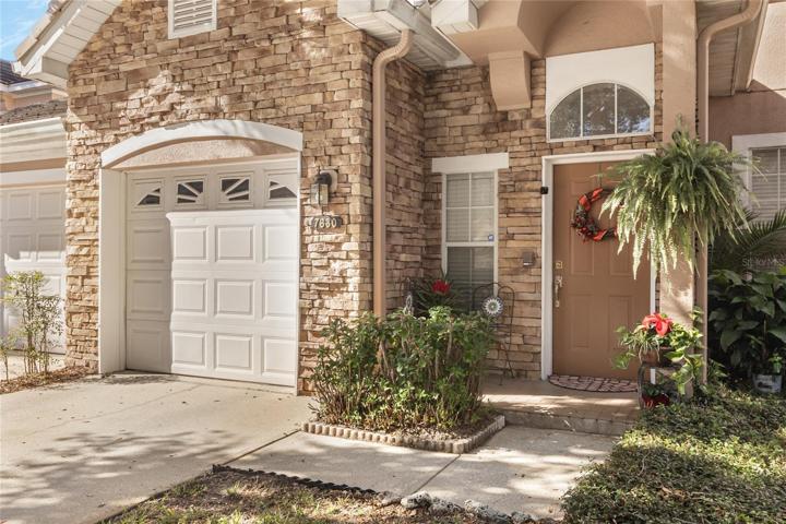 Garage and Front Entry