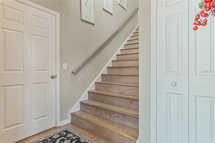 Stairs to Second Floor