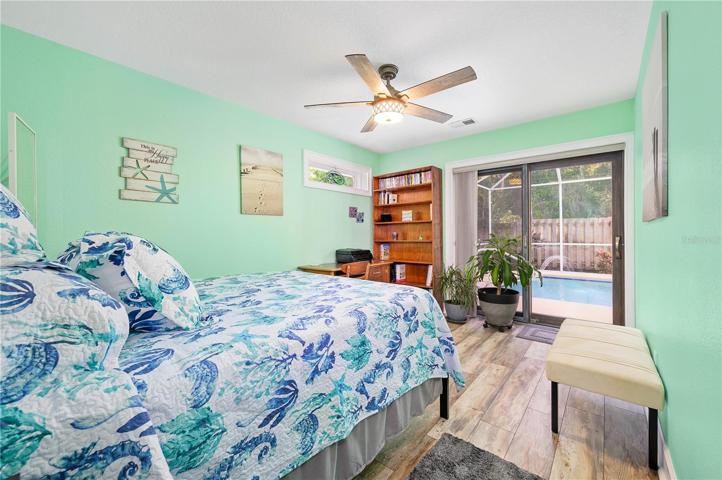 1 of 2 downstairs bedrooms