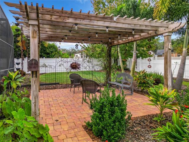 Custom pergola