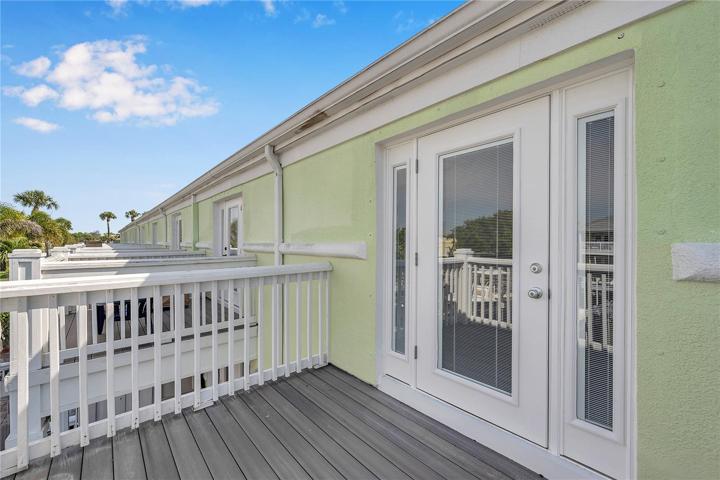 View from master bedroom