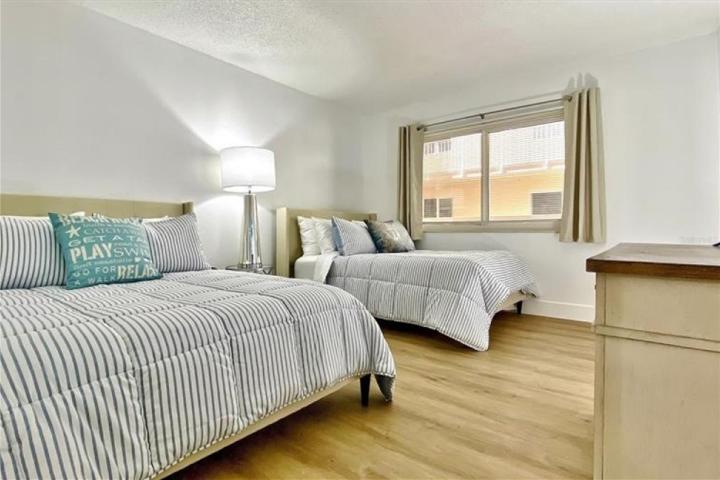 Second bedroom has 2 double beds so can sleep up to 4
