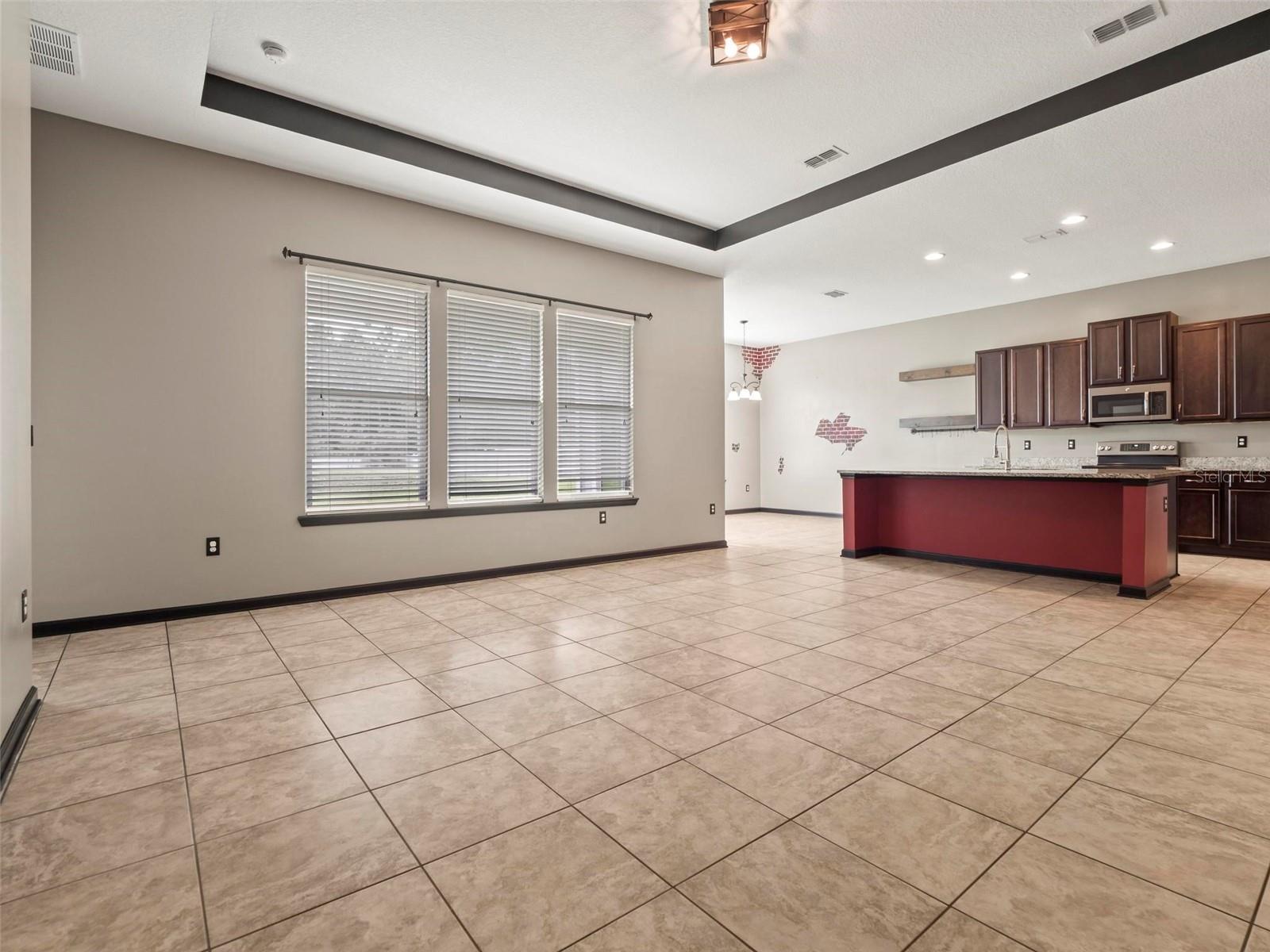 Family Room &amp; Kitchen