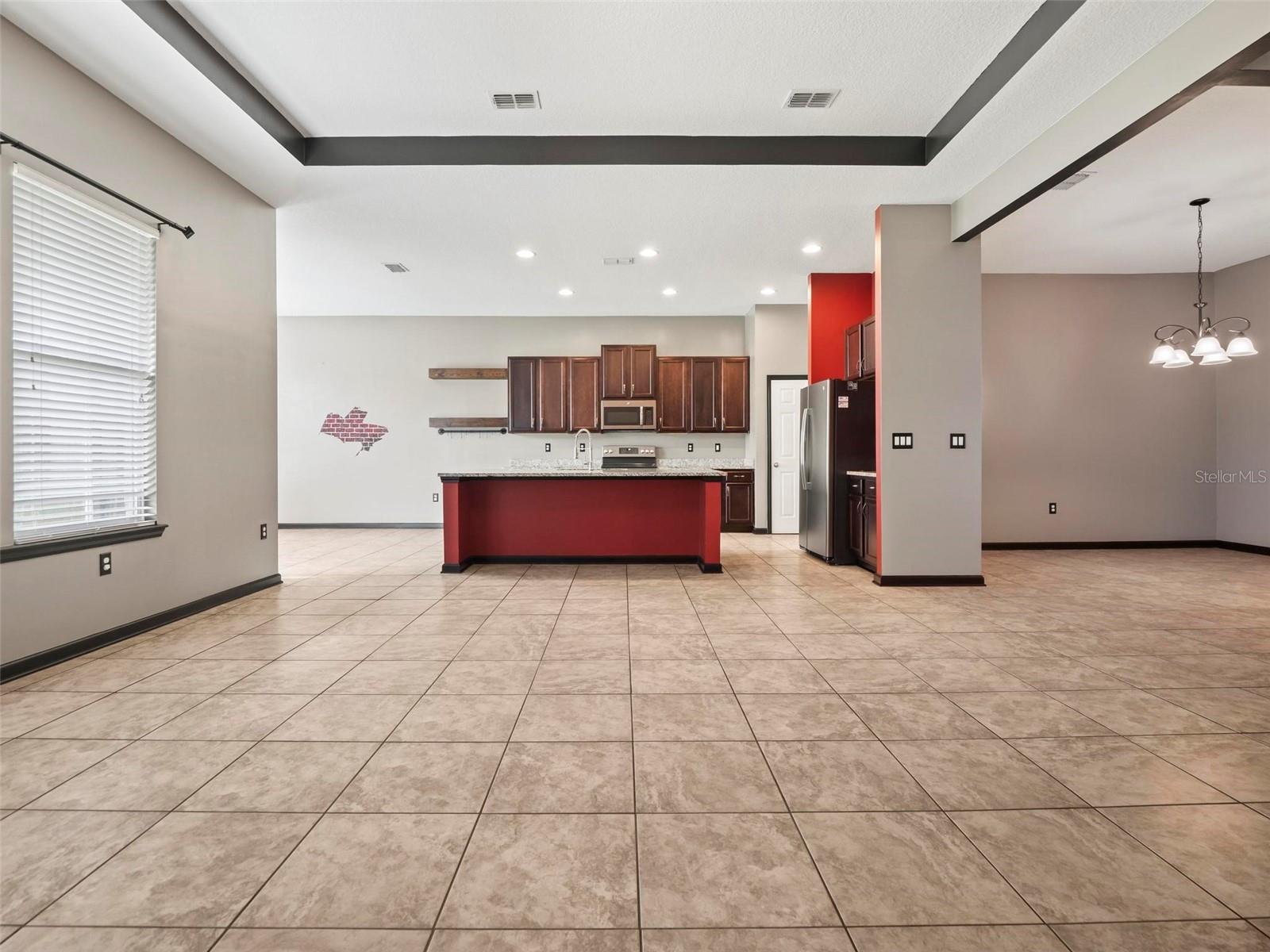 Family Room &amp; Kitchen