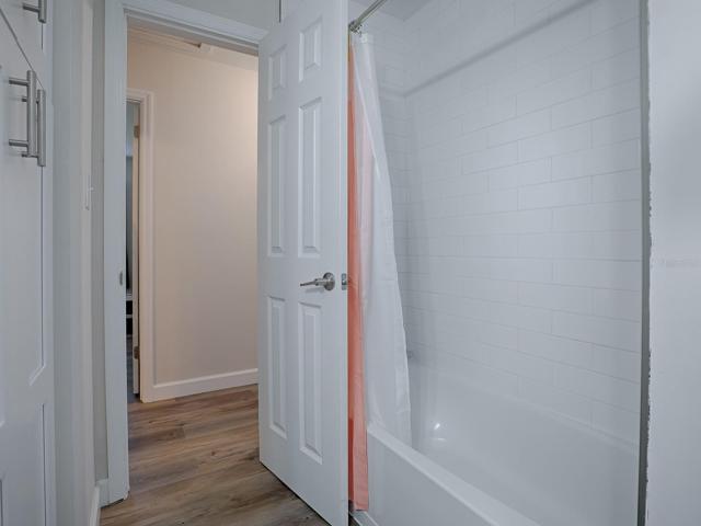 New Bathroom Tub with custom Subway Tile Surround