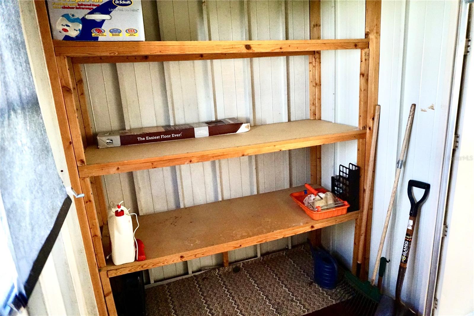 Laundry Room Shelves