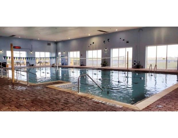 Communal heated lap pool