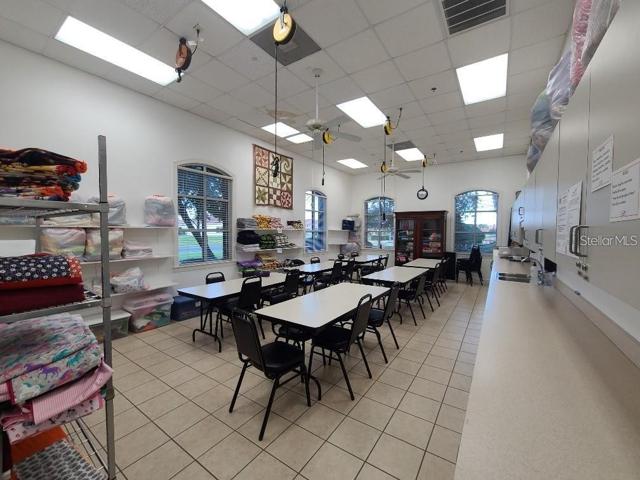 Community craft room