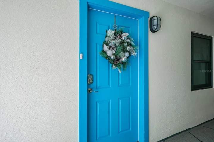 Entrance to F1 end condo