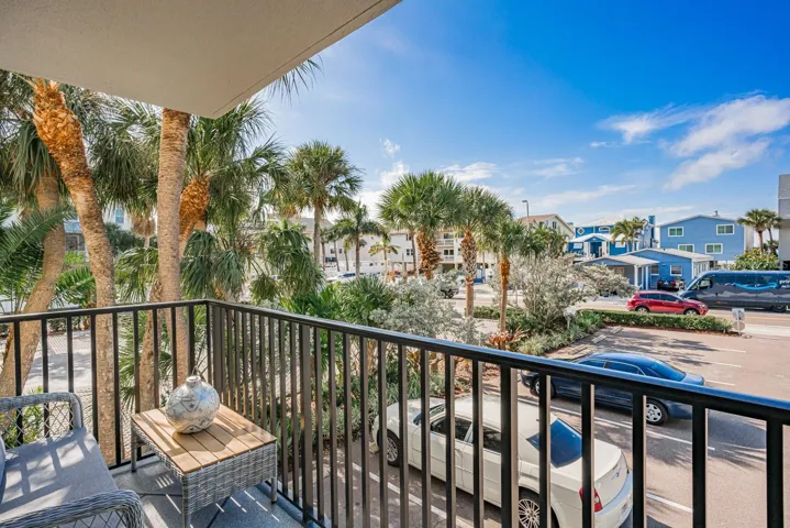 View from the balcony