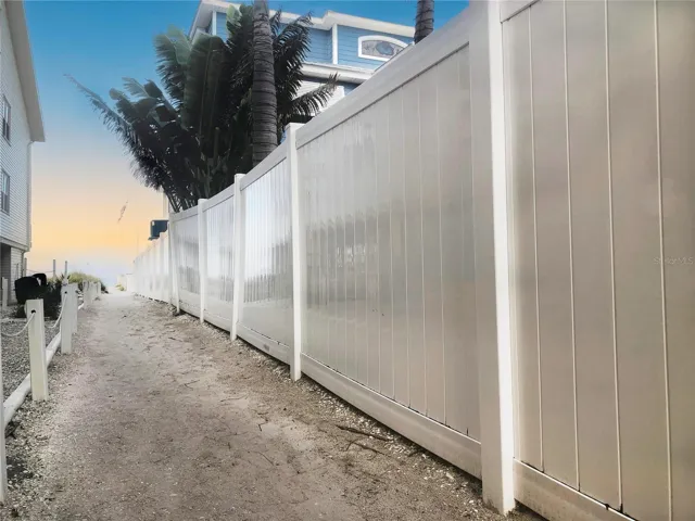 Beach walk over