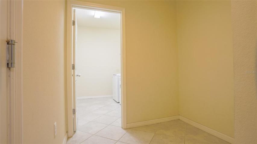 Laundry door