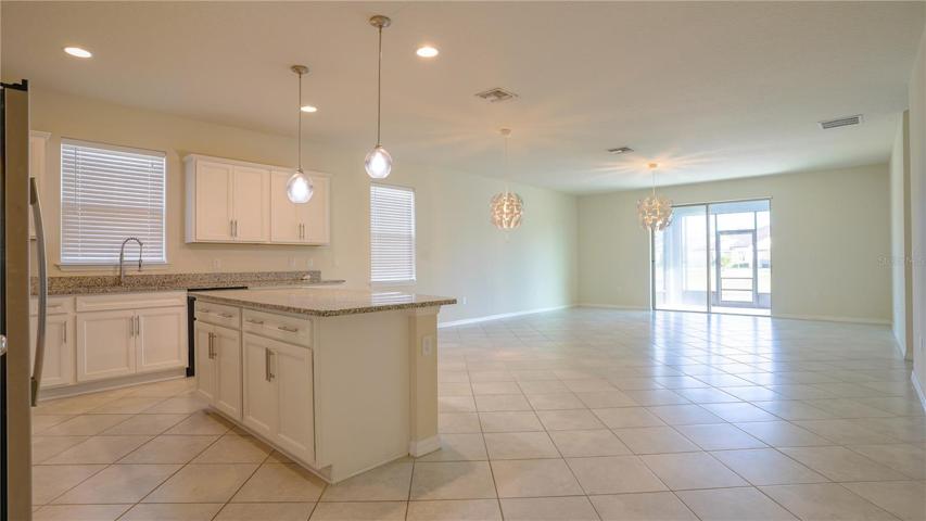 Kitchen & Living Room