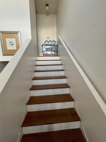 Inside stairs