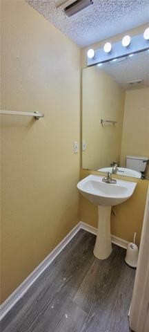 Half bath on 1st level