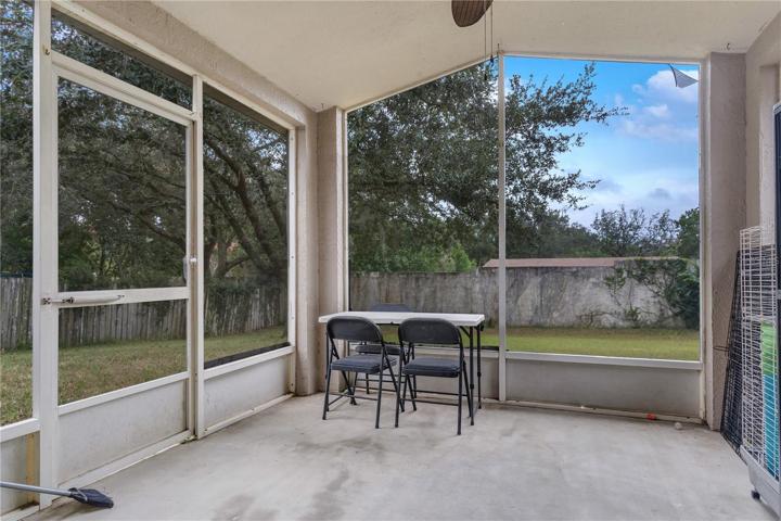 Back Screened Patio