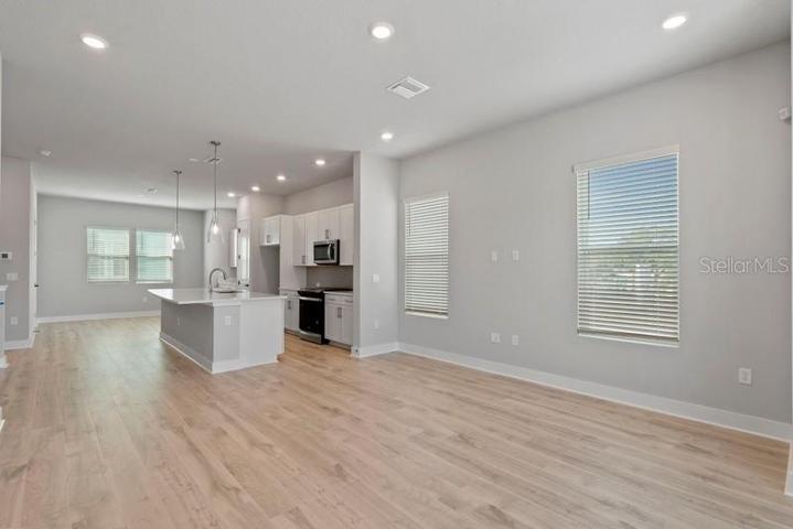 Family Room & Kitchen