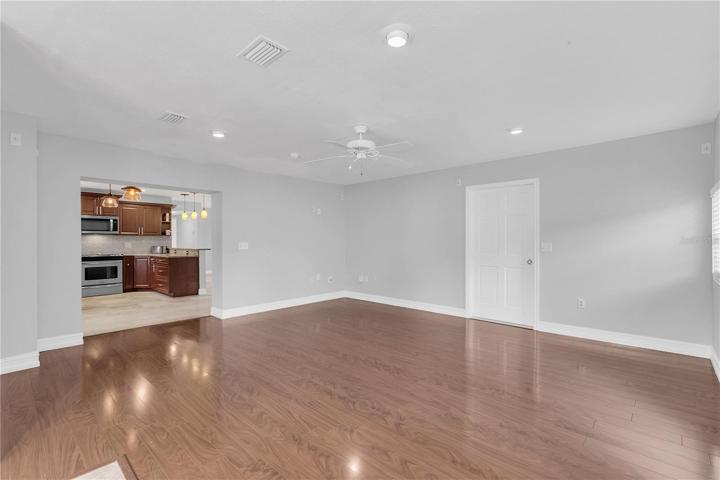 Spacious Family room