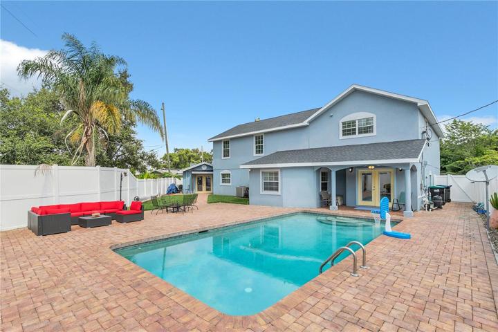 Enjoy entertaining friends and family in the beautiful backyard