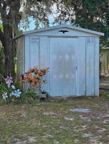 The older 6x8 shed is perfect for your yard tools.