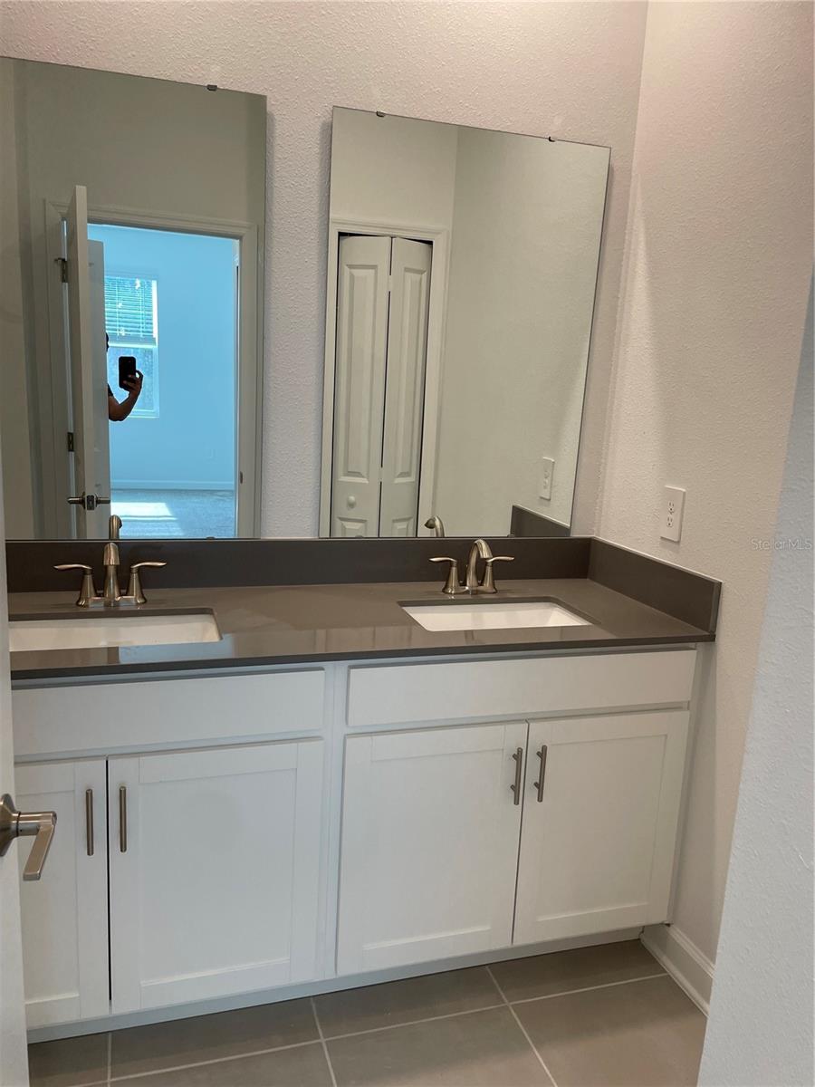 Master Bathroom double sink