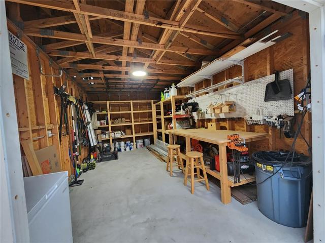 Incredible workshop inside!