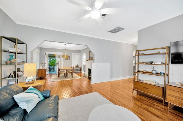Living Room to Dining Room