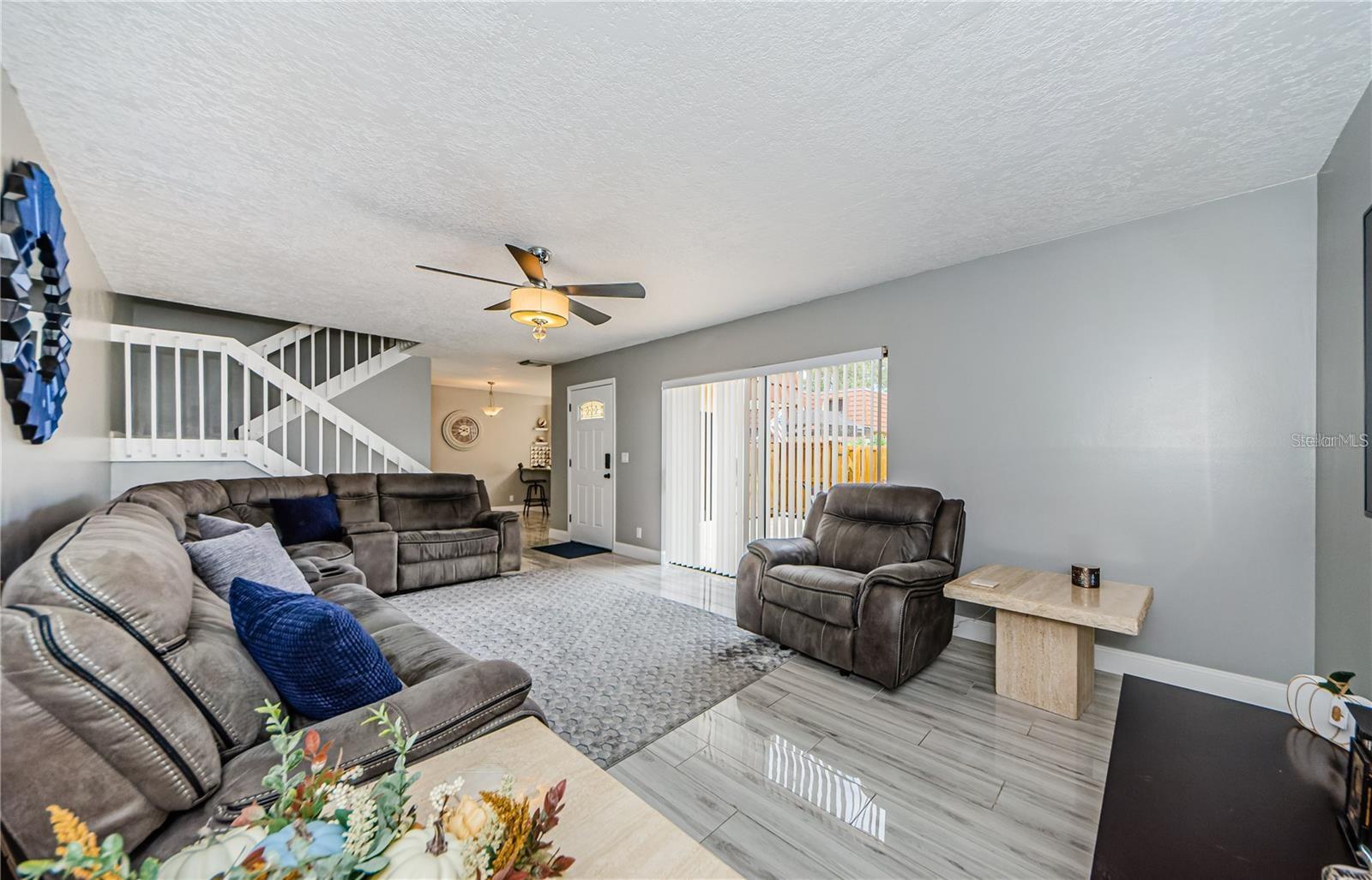Open Living Room (Staged for Photos)