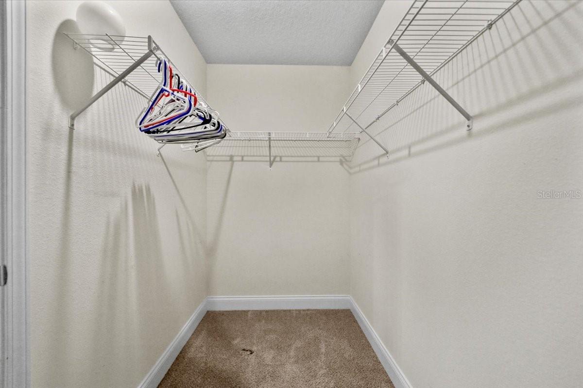 Primary Walk in Closet