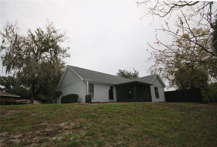 Another view of the back of the home