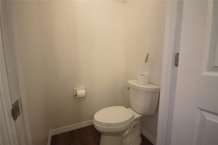 Separate toilet room in master bathroom