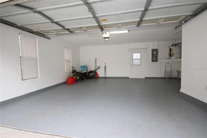 Two car garage