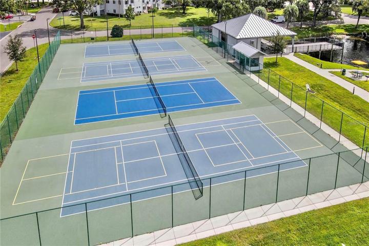 tennis and pickleball courts