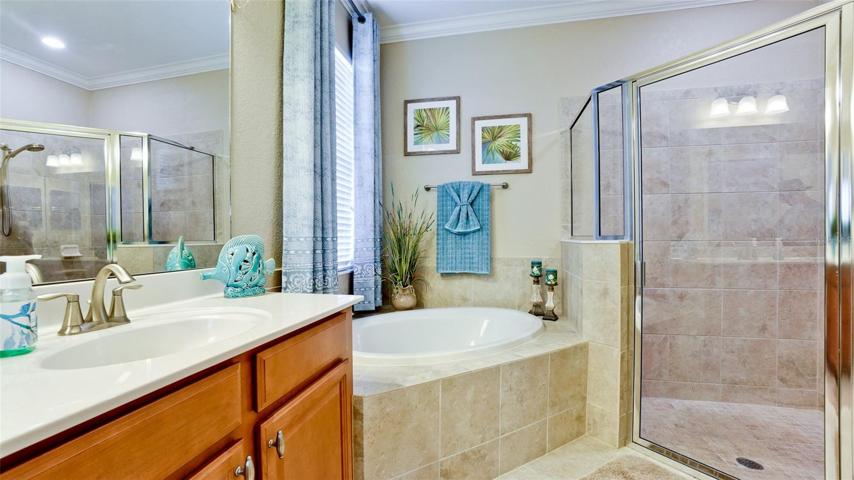 Close Up of Master Bath & Shower
