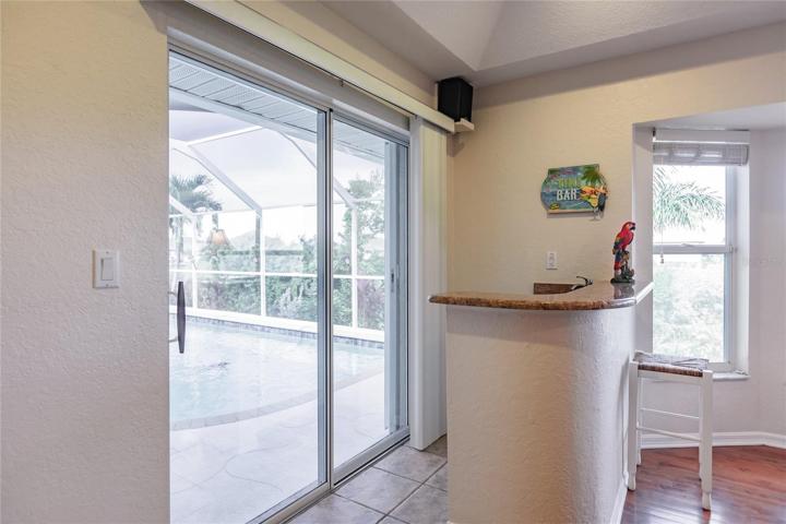 WET BAR IN FAMILY ROOM