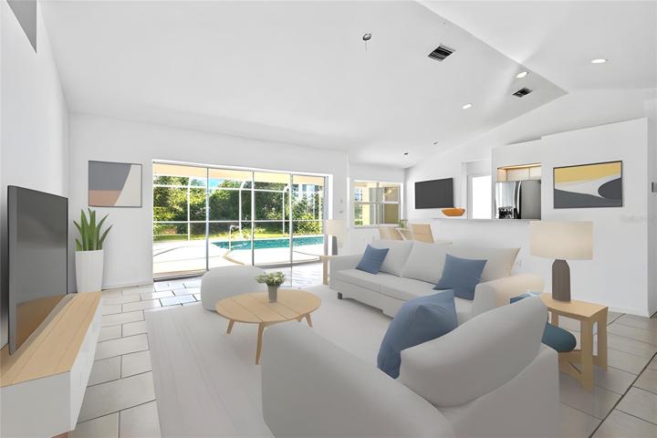 Virtually Stage Living room