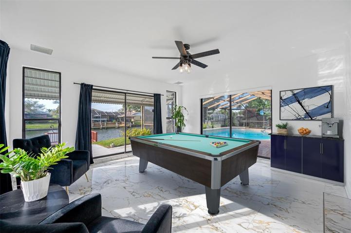 Virtually staged bonus room