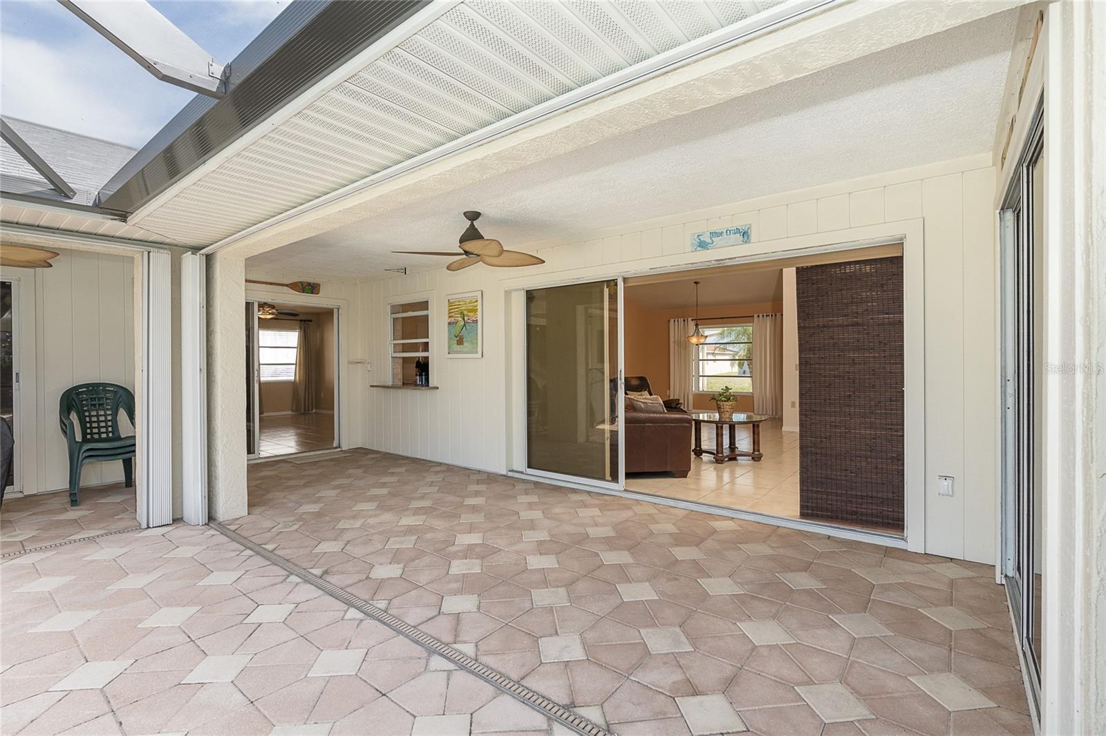 Pass Through Window from Kitchen off Lanai
