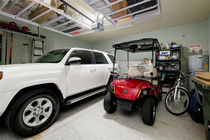Golf Cart comes with the home