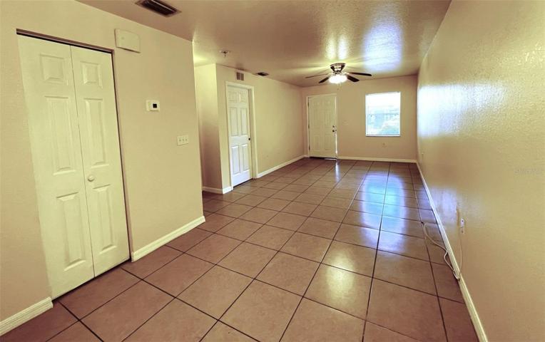 Living room from dining area