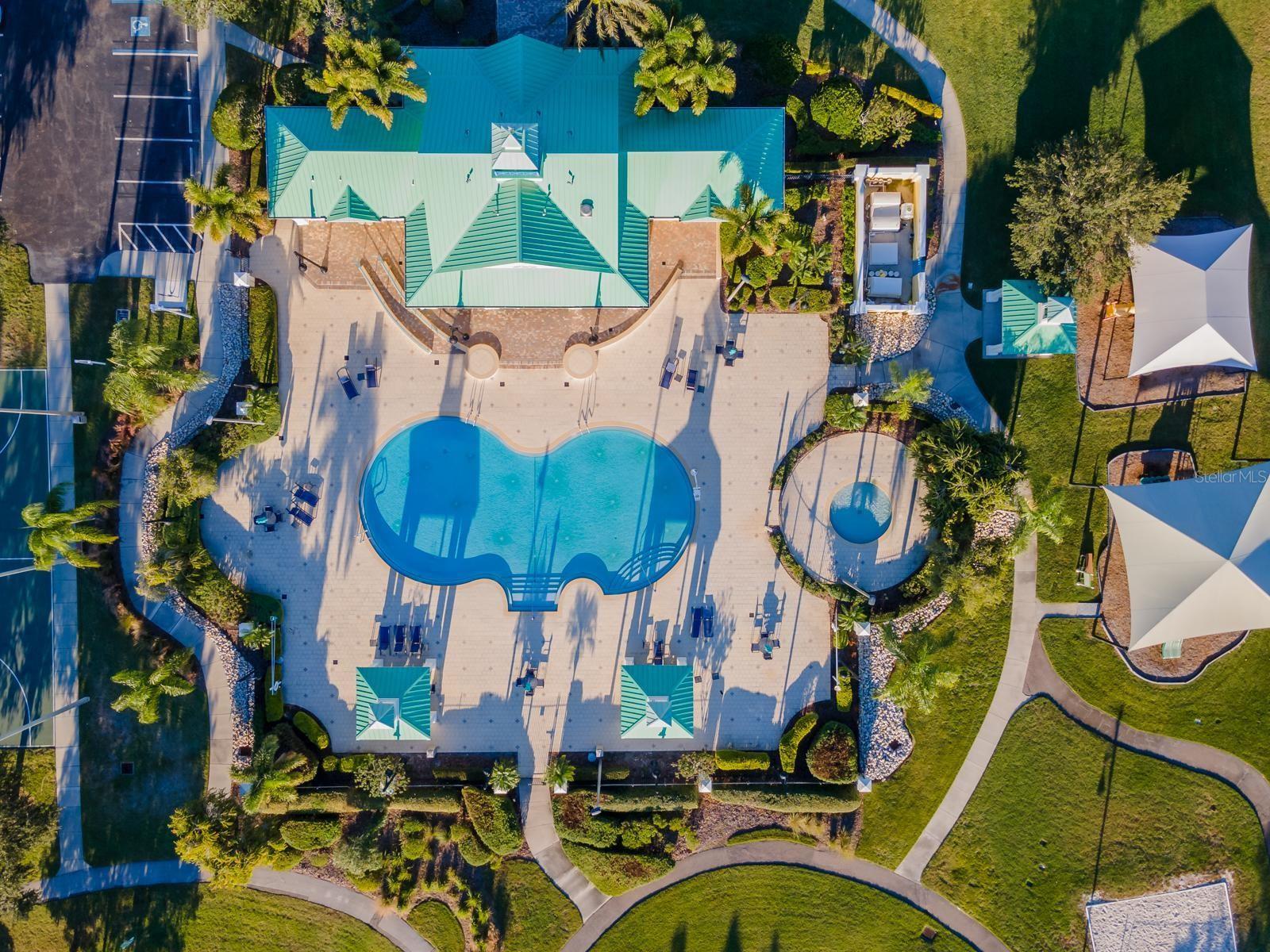 Clubhouse area