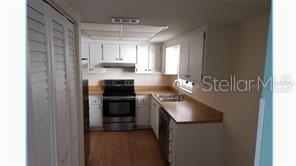 Kitchen has Vinyl flooring