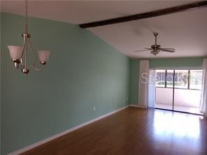 Beamed Vaulted Ceiling
