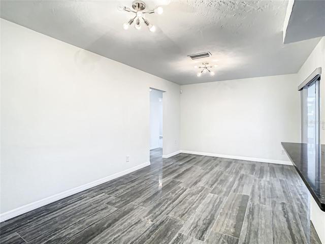 Eating area off kitchen