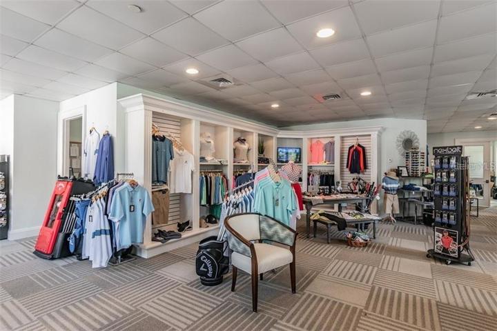 full service pro shop